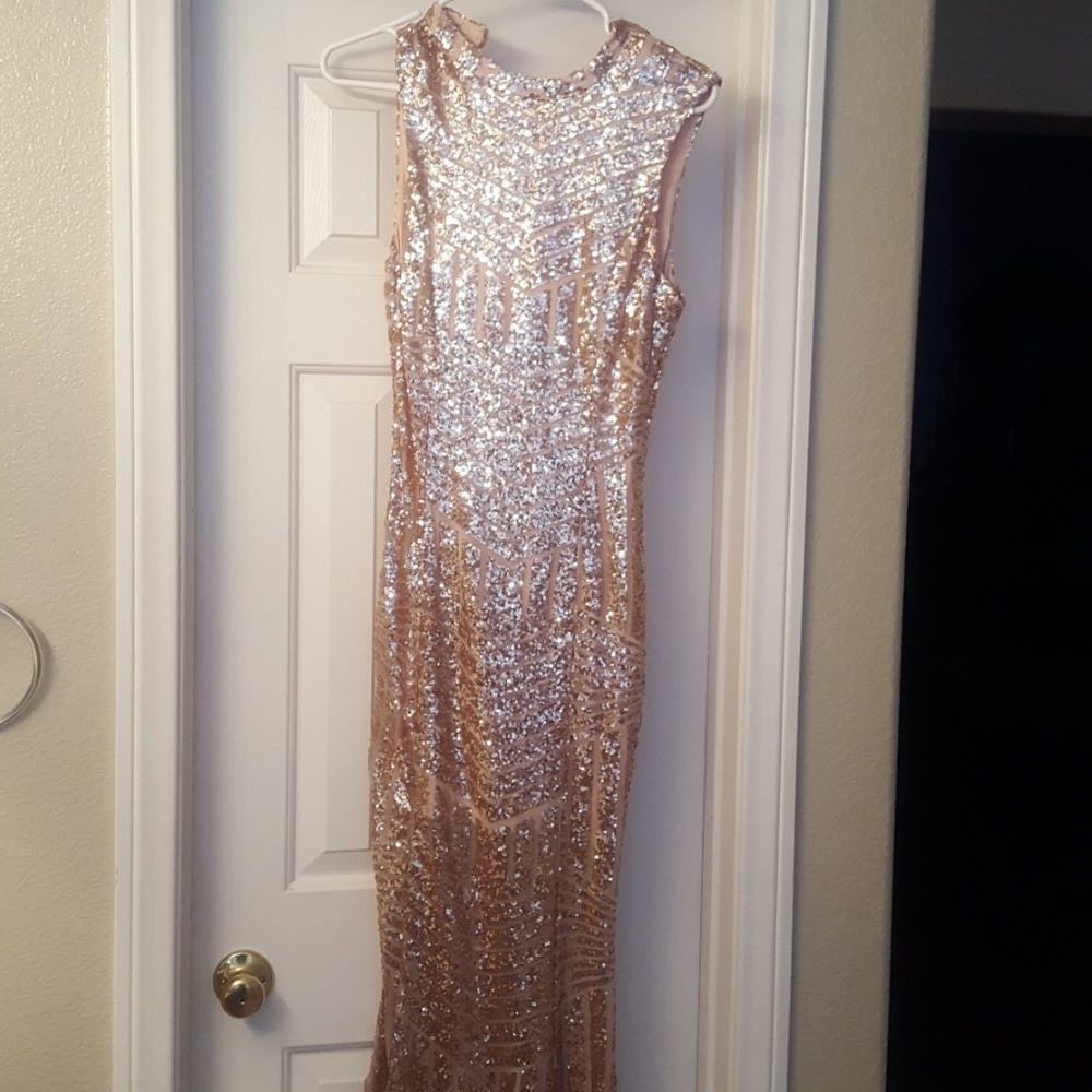 Formal Gold dress